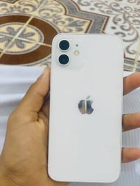 آيفون 12 • آيفون عادي • ذاكرة 128GB • دبل سيم • بطارية 97 • آيفون ابيض...