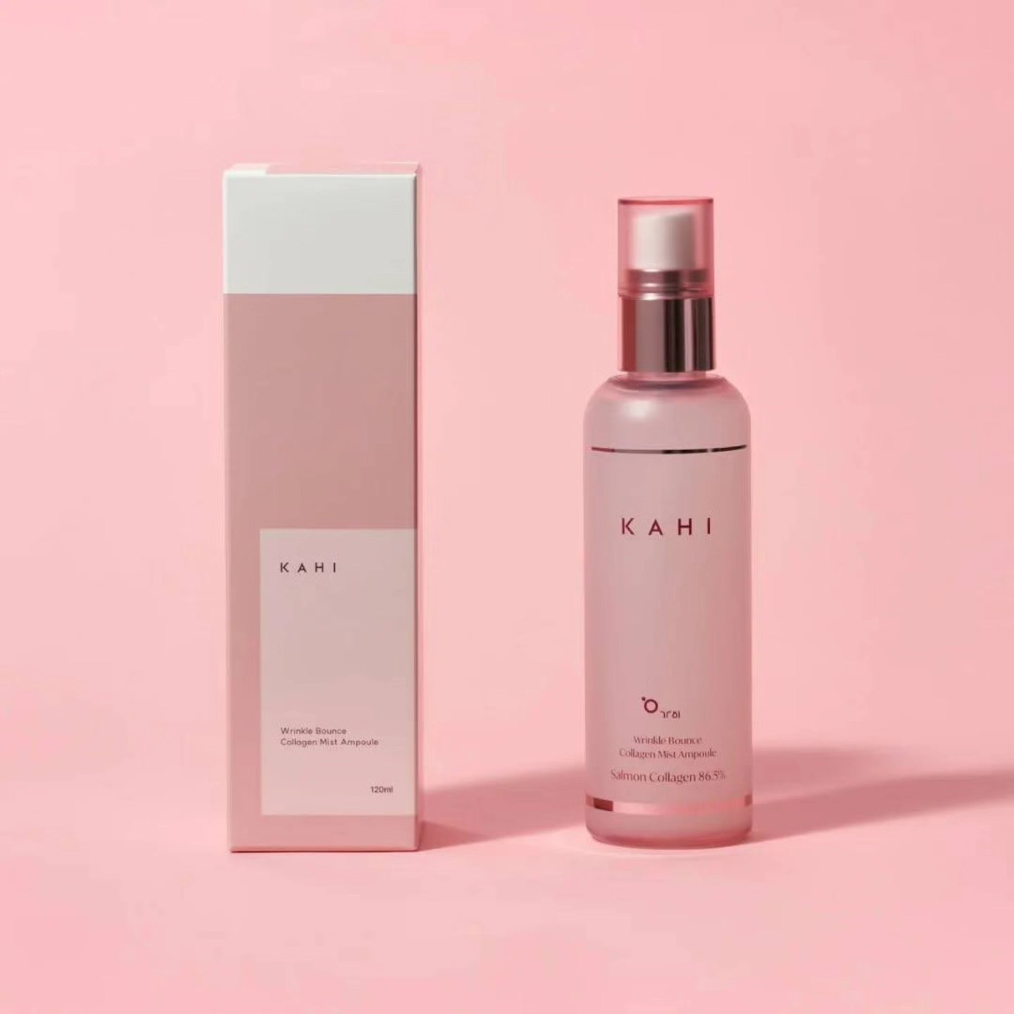 أمبولات رذاذ الكولاجين من كاهي رينكل باونس بنكهة كولاجين السلمون KAHI Wrinkle Bounce Collagen Mist Ampoule Salmon Collagen✨

بخاخ يحتوي على 86.5% من مستخلص كولاجين السلمون وتسعة أنواع من حمض الهيالورونيك.
يعمل على شد البشرة وترطيبها بشكل مكثف لتقليل ظهور الخطوط الدقيقة والتجاعيد.
يحتوي على زيت الشاي الأخضر المخمر وزيت الكركم لنضارة لا مثيل لها.
الحجم 100ml
المنشأ كوريا الأصلي 🇰🇷🇰🇷


**إذا كنت صاحب هذا الإعلان وتريد حذفه لأي سبب، رجاءا أرسل رسالة إلى الدعم الفني**