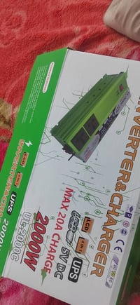 عاكسه 2000 واط • يشحن البطاريه • توصيل