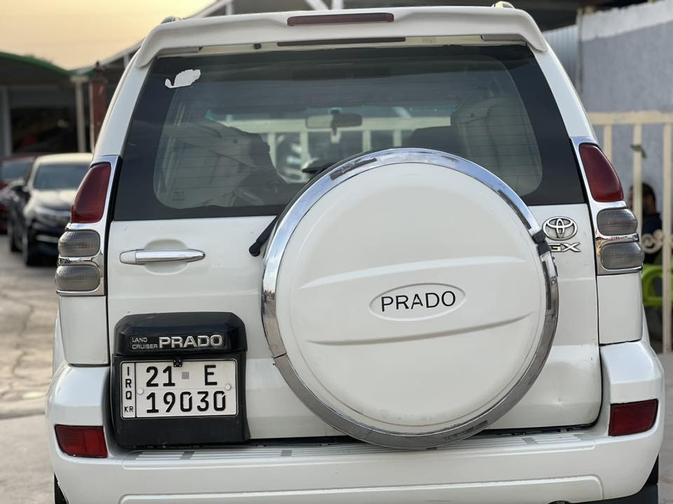 السلام عليكم برادو 2007  مصبوغه عام السياره جاهزه من كلشي حداديه مكينه 4 سلندر كبر وكينه كفاله  داخل بيجي  شاشه رقم سليمانيه انكليزي تحويل مباشر 
_____________________
السعر 110 وبيه مجال 
العنوان بابل الشوملي 
الاستفسار ‭٠٧٧٨ ١٦٢ ١٦٦٦‬
