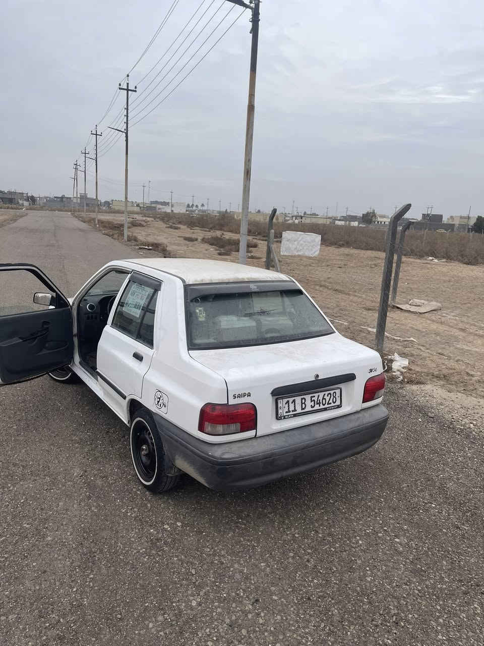 سلام عليكم سيارة سايبة موديل ١٦سيارة خير من لله كير مكينة تبريد تدفئة كلي بلادي سيارة بدون ضربة بس مصبوغة حزام اثر الزكات تخم تاير جديد. خط بيض  صدر مامي خلفي جديد بيضة شاصي من جهت سايق فطر صغير ومعمر بلاد مكان دورة هور رجب ***********سعر خاص
