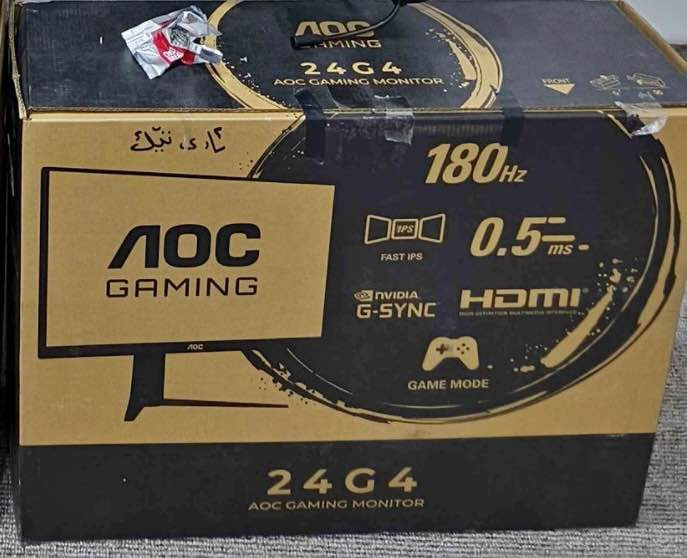 کوردی/عربی
ئەم مۆنیتەرە بۆ فرۆشتن زۆر پاک و کەم بەکارهاتووە کارتۆن و هەموو ئەشیای بیلادی لەگەڵە نرخیشی ١٦٠ هەزار گەیاندنیش هەیە بۆ هەموو شارێک.

شاشة للبيع، كلش نظيفة واستخدام قليل جداً. وياها الكرتونة وكل أغراضها البلادية. السعر 160 ألف، ومتوفر توصيل لكل المحافظات.
Aoc 24g4 180hz fast ips 0.5ms السليمانية, العراق


**إذا كنت صاحب هذا الإعلان وتريد حذفه لأي سبب، رجاءا أرسل رسالة إلى الدعم الفني**