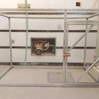 نجف شارع الروان • قفص حديد جبس بورد • متر ونص