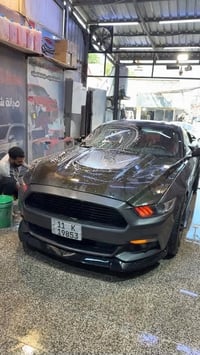 موستنك • موستنج • جيتي • فورد موستانغ • سيارة رياضية • 2017 • شاشة SYN...
