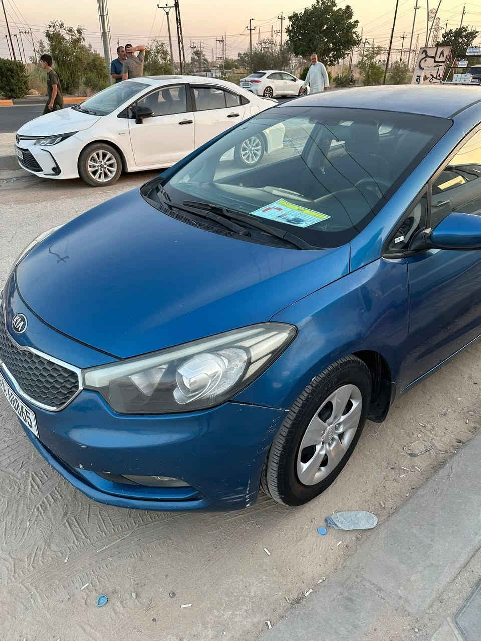 سيراتو ٢٠١٣ شكل ١٤ سياره جاهزه بدون نقص بيه كم قطعه صبغ ابيع احزام سونار موجود بصور مكفوله من دكة جاكوج بدون اي ضربه سعر ١٠٣ بيه مجال رقم ديالى انكليزي بسمي مكاني بعقوبه ***********
