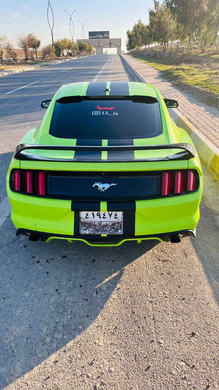 للبيع او للمراوس حسب القناعة ‼️
رجاءً بدون كسر بل حلال معجبتك اعبر المنشور 
فورد موستنك 2015 ايكو بوست محرك 2300 تيربو كير عادي شرط كير و مكينة تدفئة تربيد 
ضررها جاملغ وبنيد من امريكا يعني قطعتين لونها الاصلي نفطي بيها تغيرر لون فقط من نفطي الى اخضر وبل سنوية لون اخضر 
سقف روز رايز الاصلي 
ويالة تو سايز الاصيل سعرة 11 ورقة كشنات كهربائي تدفئة تبريد 
مودات ستيرن اربع مودات 
ومودات قيادة تراكشن ونورمان وسبورت ومطري 
وبيها تحكم تراكش 
الداخل نضافة 80‎%‎
السعر 115 و بيها مجال 
مكاني صلاح الدين تكريت للاستفسار اكثر ***********
