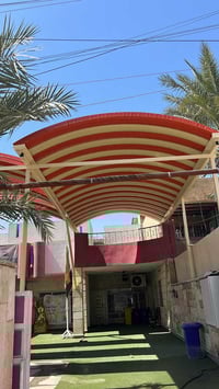 #بصمة أبداع🟡  🟡 “”#أولاً ألمظلات الهرميه ✅ سعر المتر المربع داخل بغداد...