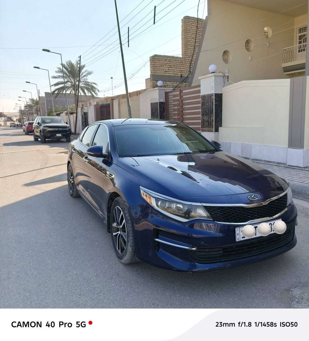 السلام عليكم
اوبتما 2400 GDI  وارد كندي 2018 رقم بغداد مشروع وطني 
 مكفوله من الصبغ والغرق ماشيه 125 كم قابل للزياده 
بدون حادث فقط (شخط بالباب الايمن (مكحل +شبر بارد بالهلال مال الجاملغ الخلفي + بارد قليل جدا  بالهلال بالجاملغ الامامي) 
سياره جاهزه ما بيها اي نقص كله مكفول حداديه كير محرك تايرات جدد 
               مواصفات 
بصمه + فول تحكم ستيرن +ترحيب عند الاقتراب + صندوق يفتح عند الاقتراب + تدفئه بالستيرن والمقاعد الامامية  +كشن كهربائي+ كشن السايق خزن مومري + رادار جانبي +مري كهرباء+ حساس خلفي + كامره دوار 
 السعر ١٤٨  
رقم الهاتف ***********0 وات ساب
