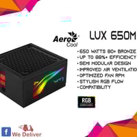 بور سبلاي • AeroCool LUX 650M • غير مستخدم