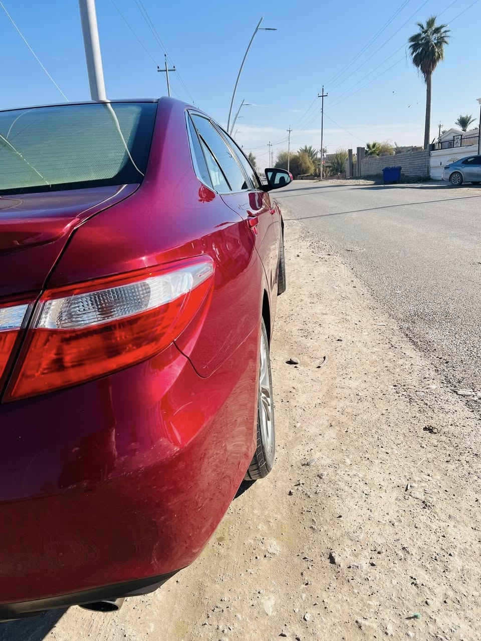 كامري للبيع
موديل 17

رقم أربيل بسمي 

قطعه ضرر 

فه sاي 

كير محرك كله شرط 

الستفسار ***********
