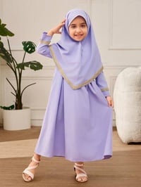 فستان وحجاب • شي ان • ٤-٦ سنة