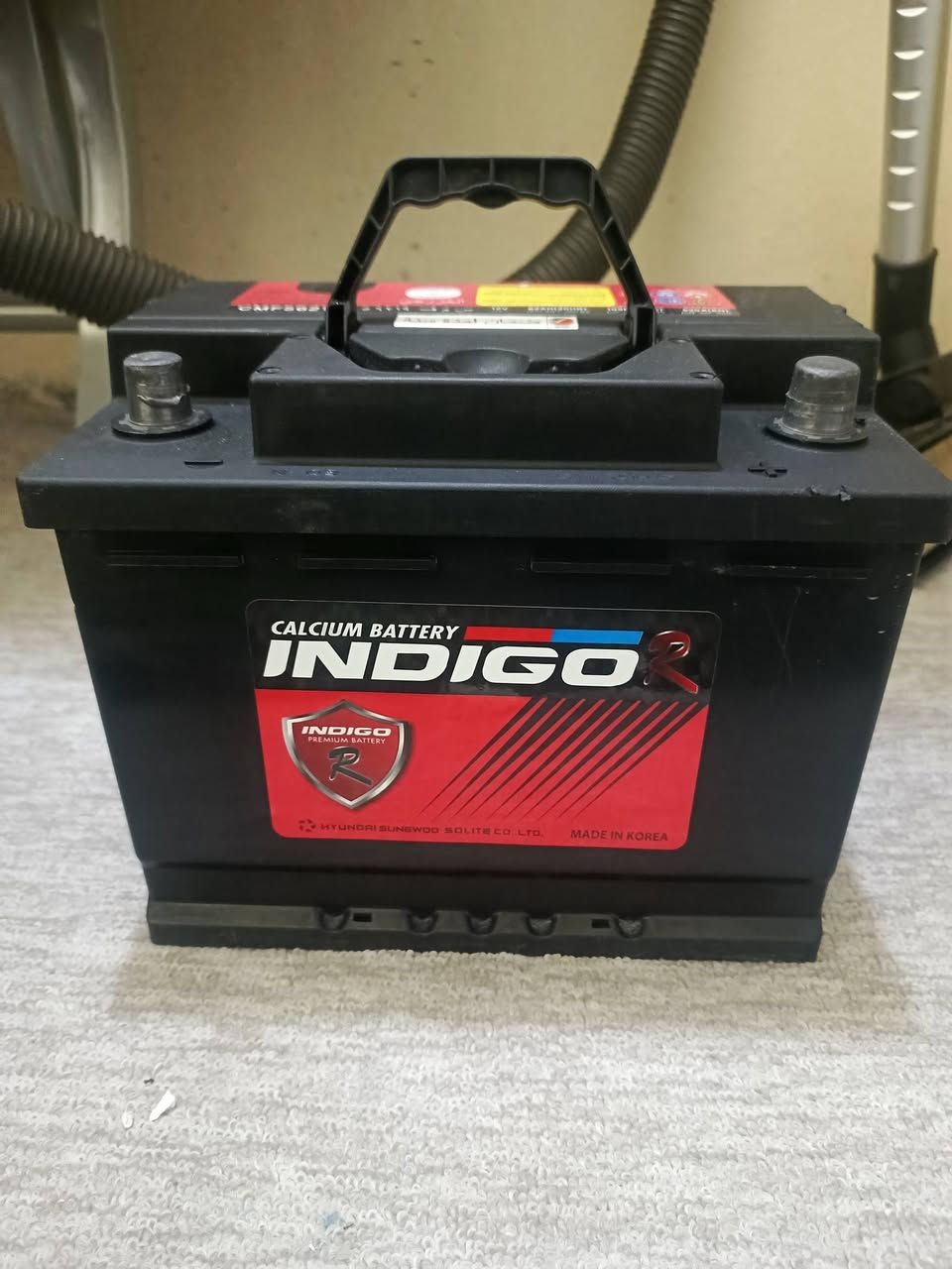 باتري حجم (٦٢) امبير للبيع شرط جديد ورطني كهربائي گلي صوچ الباتري وطلع صوچ الداينمو السعر ٣٥ الف شرط ماصارله أقل من أسبوع من جبته مكاني نجف(***********)
