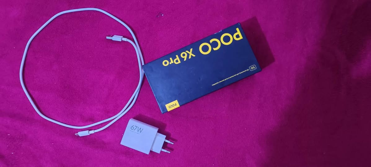 POCO X6 Pro 5G
جهاز نظيف  ماداخل تصليح أبداً 
كامل ملحقاته (كارتونه+شاحنه اصليه) 
سعر 325 وبي مجال


**إذا كنت صاحب هذا الإعلان وتريد حذفه لأي سبب، رجاءا أرسل رسالة إلى الدعم الفني**