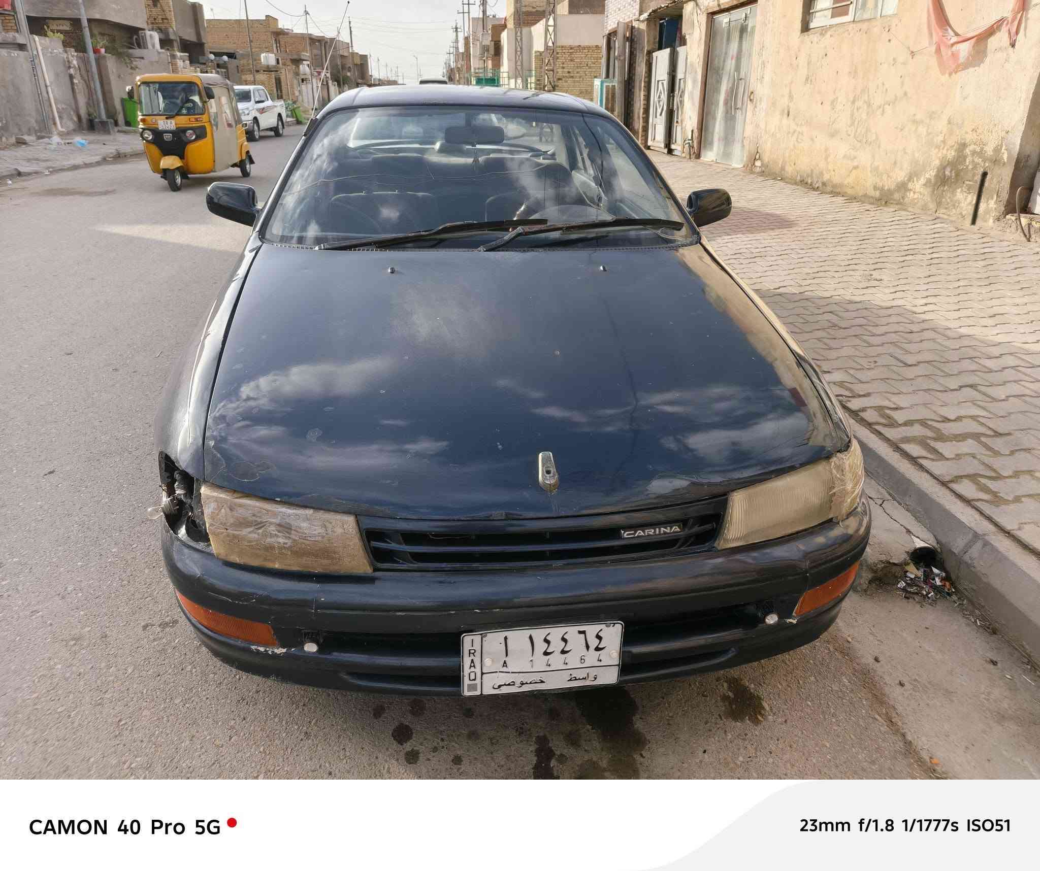 كارينا موديل ٩٤ رقم واسط تحويل ثاني يوم السياره مصبوغة جماليه كير ومحرك مكفولات السعر ٣٥ وبيها مجال للشراي
***********
