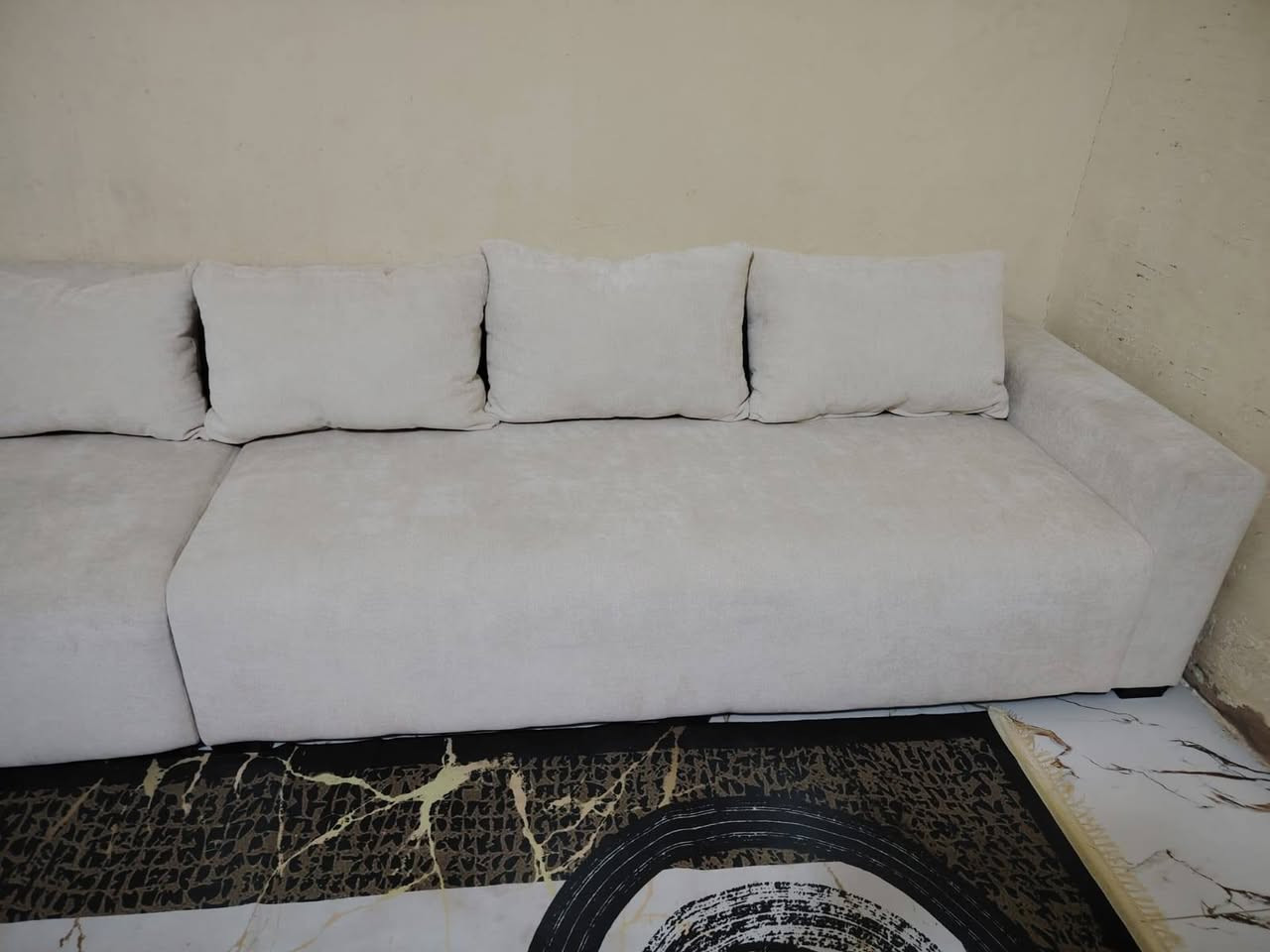 كورنر تركي قياس 4متر *متر ونص لون اوفايت نوع القماش بوهيمي اليريده يدخلي خاص


**إذا كنت صاحب هذا الإعلان وتريد حذفه لأي سبب، رجاءا أرسل رسالة إلى الدعم الفني**