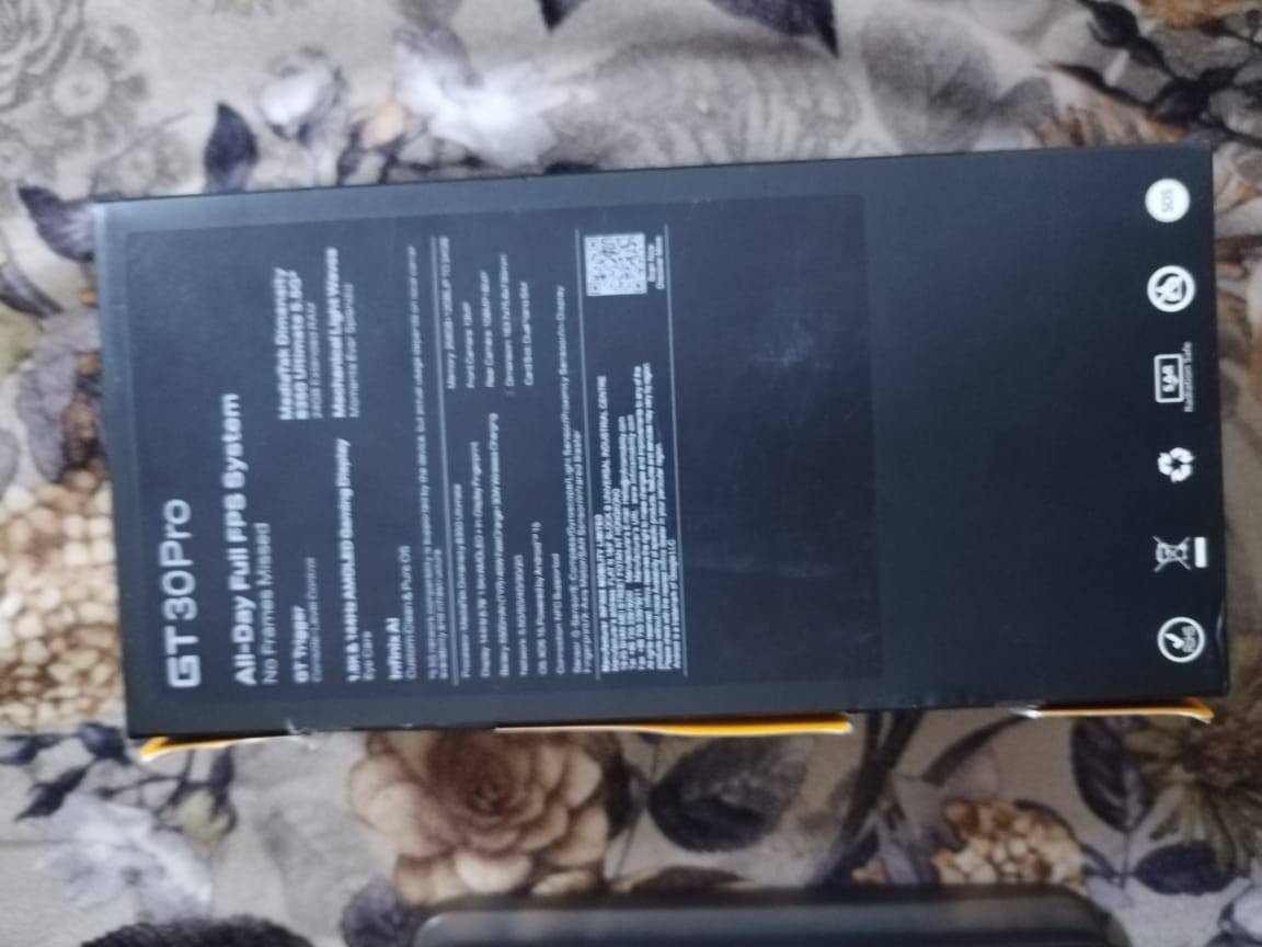 السلام عليكم ورحمة الله
جهاز انفنكس جيتي 30 برو 

ذاكر 256 

رام 24 

شاشة 144 هيرتز 

صوط ستيديو 

شفتات العاب ليزري 

ببجي 120 افريم 

للبيع و يرهم امراوس ايفون

ملحقات كرتون شاحن كفر 

الجهاز غني عن التعريف ومعرفا موصفات
مكاني موصل ايمن


**إذا كنت صاحب هذا الإعلان وتريد حذفه لأي سبب، رجاءا أرسل رسالة إلى الدعم الفني**