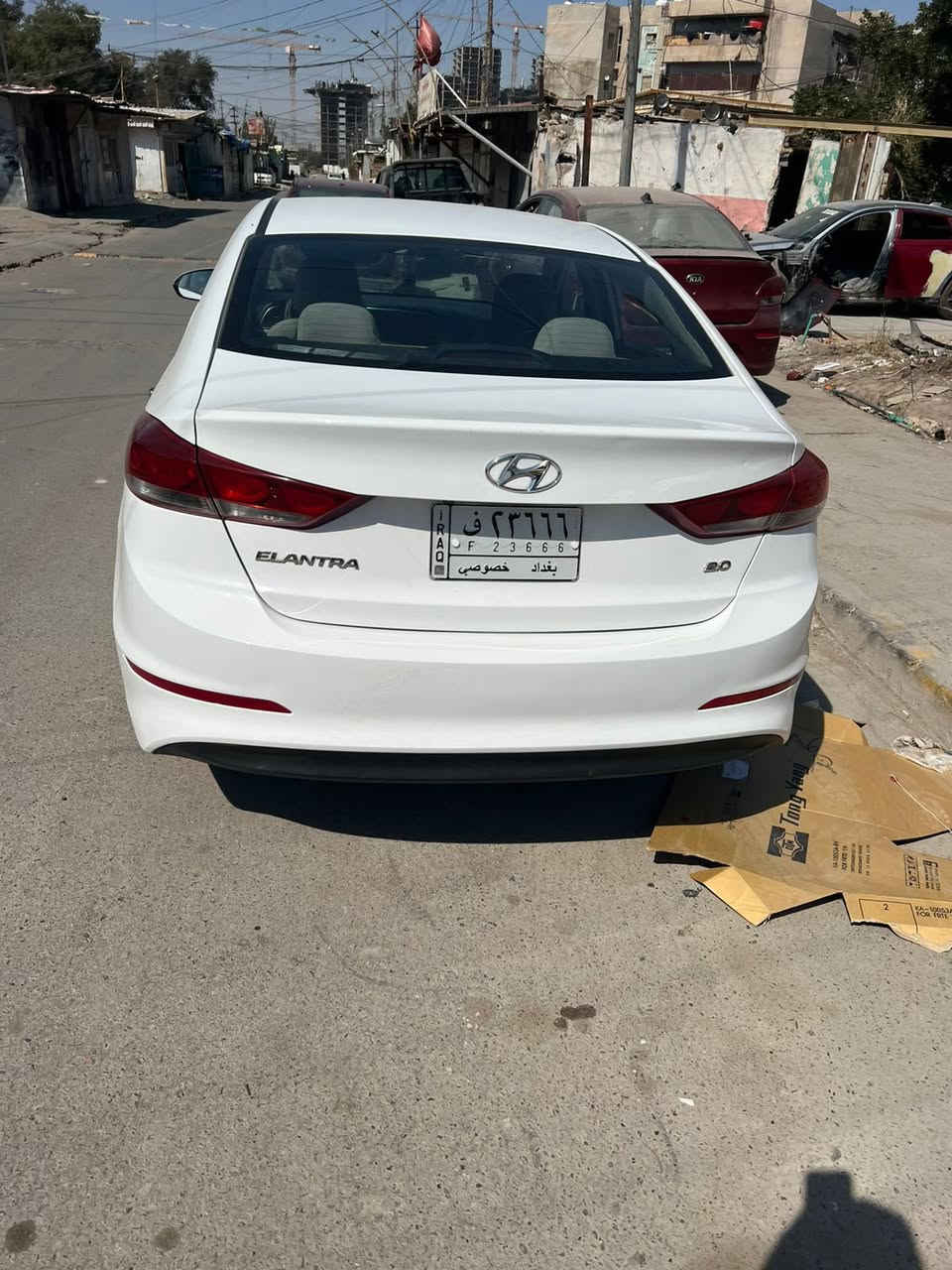 سلام عليكم للبيع الانتره خليجيه بيها ٣ قطع صبغ بدون دواخل موديل 2016 مكاني بغداد العامريه شباب مكلف بلنشر هذا رقم صاحب السياره *********** السعر ١٢٥ بيها مجال
