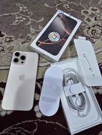 ايفون 16 برو ماكس • بطارية 100% 155دورة • بضمان