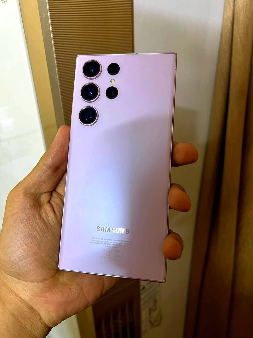 سامسونك S 23 Ultra
مقفول شريحه

رام 12 ذاكره 512 💥

نظافه 100% طك جديد

تصوير فيديو 8k 🔥

سعر 550 الف قفل

دهوك ***********
