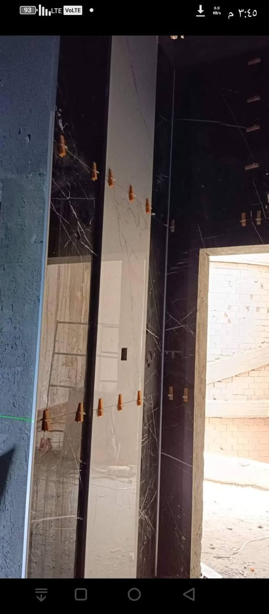خلفه بورسلين شغل هندسي درجه اولى جدران ارضيات ازاره درج سعر المتر 9 الف *********** واتساب
