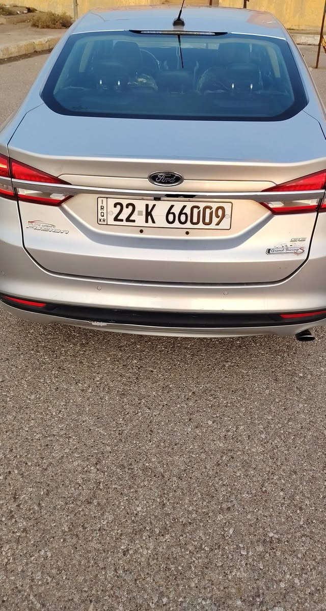 فورد فيوجن 2017   رقم أربيل الإنكليزي فول موصفات عدا السلايت  كير ماوس كامره شاشه رادار  شفتات ع ستيرن   كشنات كهرباء جلد  حادثه جاملغ امامي طرف السكن وبنيد  وشويه من الباب  سعر 105  رقم موبايل  *********** كركوك, العراق
