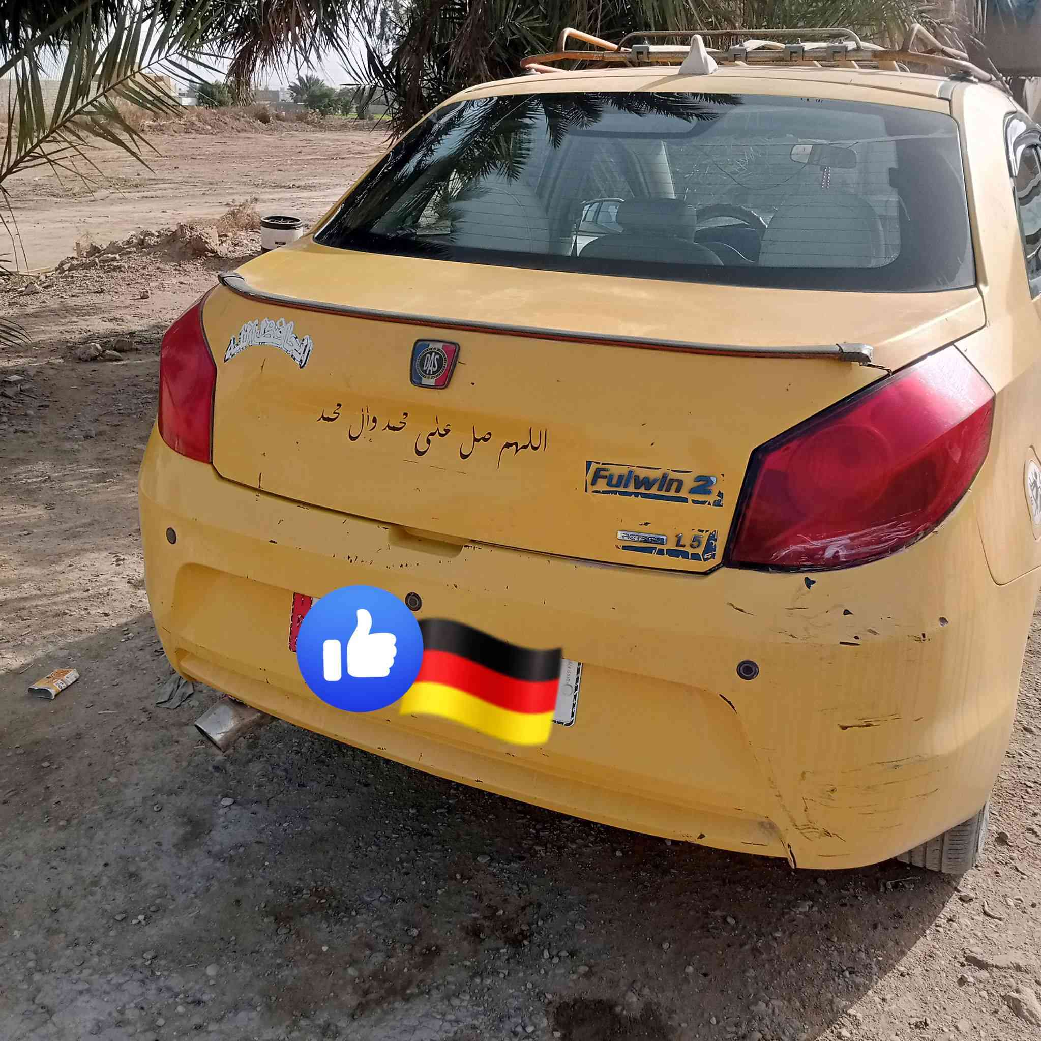 سلام عليكم من رخصة صاحب الكروب سيارة شيري فلاوين. موديل 11. رقم انكليزي. هيئة. وغرامات مصفرة.  تبريد. تدفئة  شغال سعر 27 مكلف بل نشر. رقم صاحب السيارة. ***********
