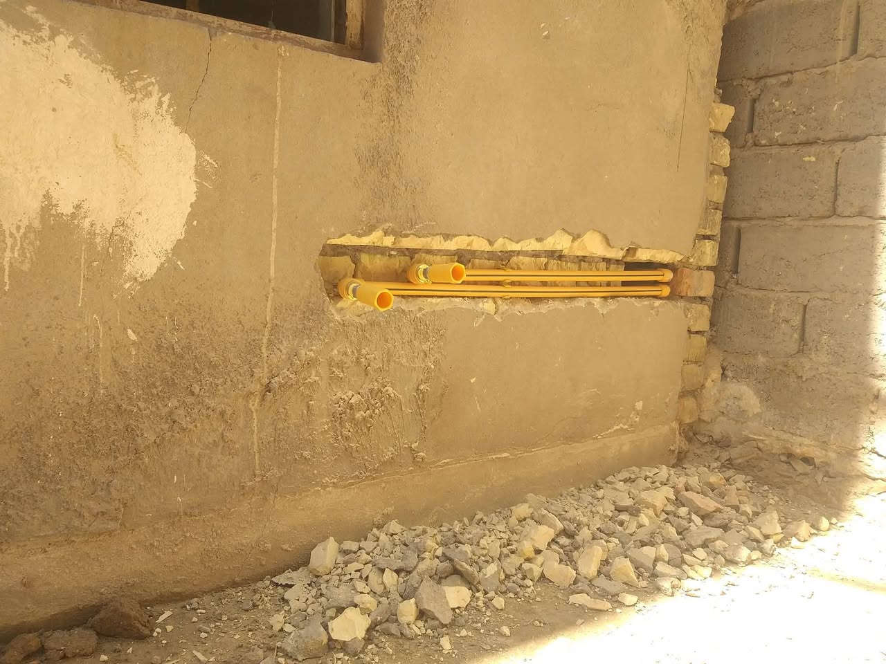 بسم الله الرحمن الرحيم

تم إكمال منزل مساحته 150 متر طابقين في منطقة بغداد الجديدة النعيرية

أنجز العمل ببايب ماركة KM الالمانية تحت ضغط 20 بار حقيقي

العمل دفن وتم عزل الالطابق الأرضي عن الأولى وكذلك تم إنزال نزالات خاصة السخانات

للاستفسار

***********
