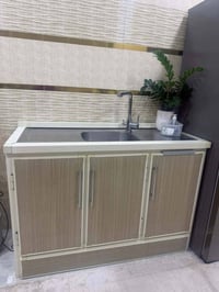 كاونتر ٤قطع • سنك ١٫٥م • جديد ونضيف