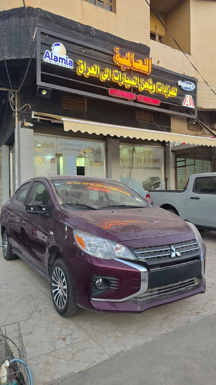 متسوبيشي ميراج ٢٠٢٤
ضرر مثل ماموضح بالصور 
بدون رقم تترقم بغداد او اي محافظة 
السعر 92 ورقه وبيهه مجال للشراي 
للأستفسار التواصل على الرقم 
***********
