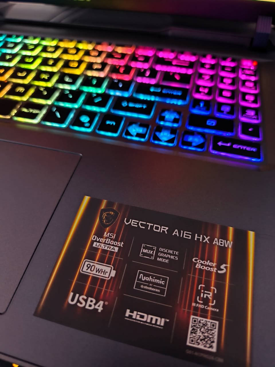 السلام عليكم 
لابتوب Msi Victor A16 Hx
جديد مستخدم ايام مكفول وكامل الملحقات مع ups FARBER 1kv online هدية

MSI VECTOR A16 HX
AMD RYZEN 9 8940 HX
NVIDIA RTX 5070TI 12 GB 140 W
16GB DDR5 5600MHZ
1TB SSD GEN4 M.2 NVME
IPS 16 QHD+ (2560×1600) 240HZ 100%DCI_P3

السعر مليونين و600


**إذا كنت صاحب هذا الإعلان وتريد حذفه لأي سبب، رجاءا أرسل رسالة إلى الدعم الفني**