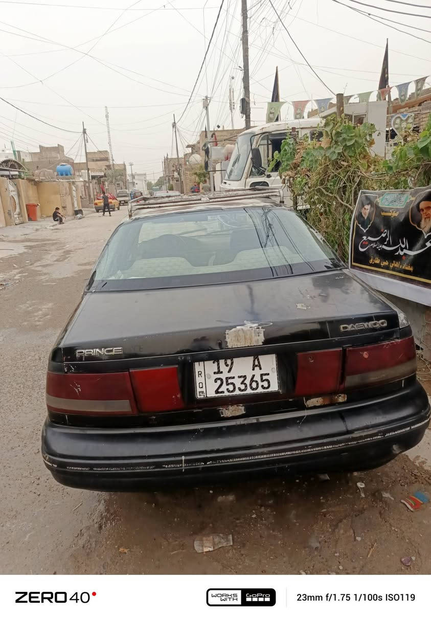 سلام عليكم للبيع سياره برنس دايوو موديل 94 مكينه جديده كير عاطل تمشي حته للثالث تهم تاير حداديه جديده كهربائيّ كله شغله سنويه 2030 رقم كربلاء بسمي السعر 20عنوان بغداد مدينه هاتف ***********
