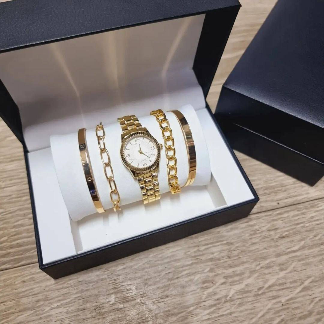 جديدنا مميز💋
♥️سيت اكسسوار♥️

بوكس 🎁 سيت ساعة نسائي
اللون ذهبي يحتوي على. 
ساعة * و سوارات عدد 4  *  طلاء ثابت 💯🔥
بوكس نسائي نازك ♥️
مع علبه خاصه ومميزة

مميزات البكج. 
✅ماكنة ياباني
✅طلاء ثابت
✅ضد الماء
✅ضد الخدش 

سعر الخاص


**إذا كنت صاحب هذا الإعلان وتريد حذفه لأي سبب، رجاءا أرسل رسالة إلى الدعم الفني**