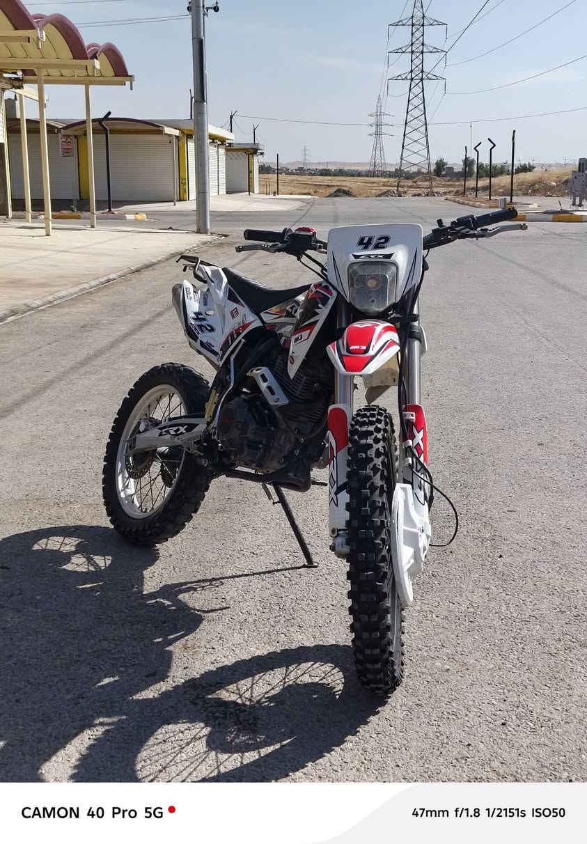 بيع سريع سلام عليكم دراجه CRX42 موديل24انضف منل نضيف ربع مناقصه ويلاه تايرات كله نضيف محرك سبانه مطاخه مكان خانقين سعر950وبي مجال رقم***********
