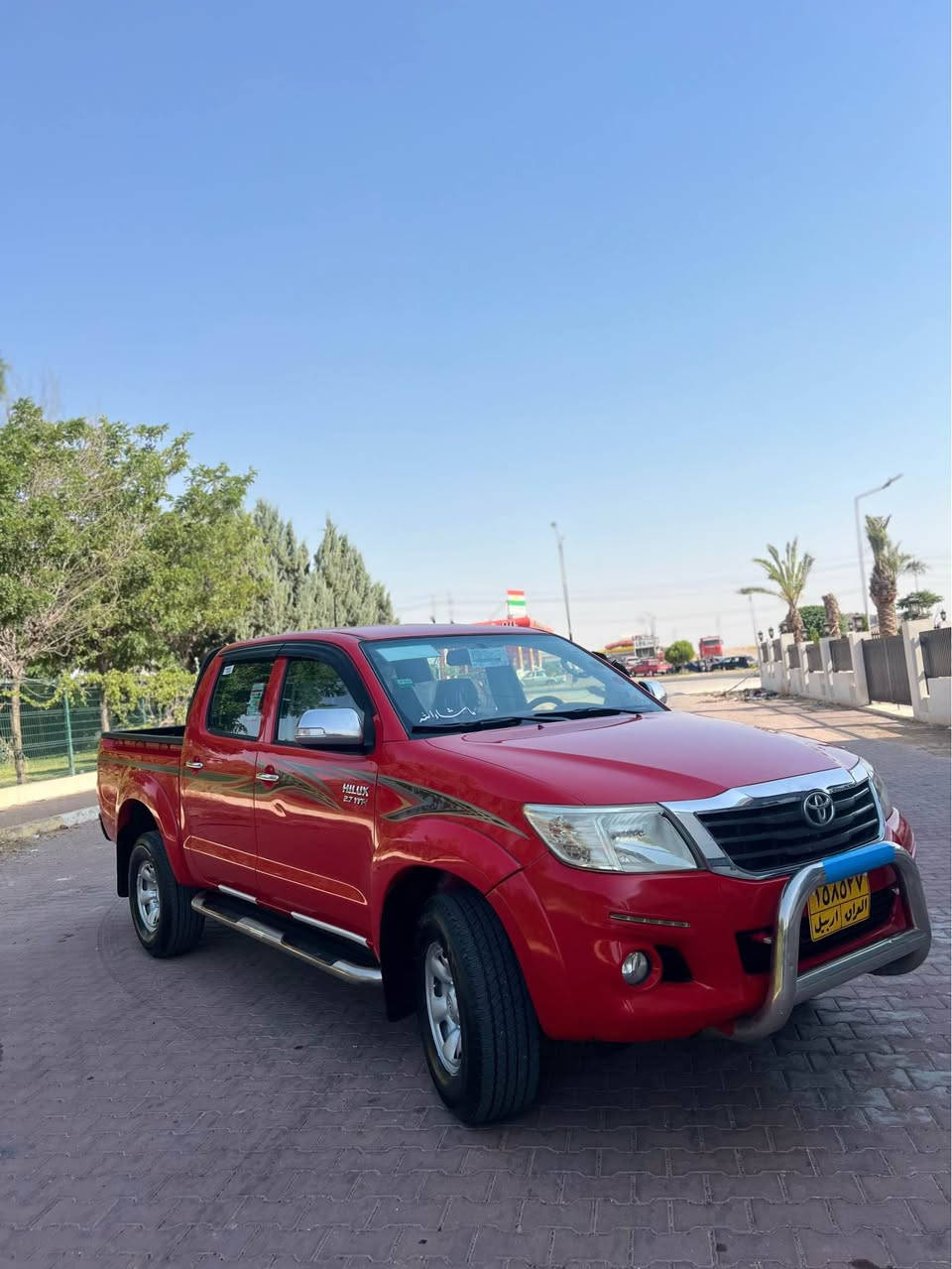 TOYOTA HILUX 2014 
شريكه جيهـان 
گير مكينه شه رت 
200kmبيلادي روشتوه😱
تحويل وكاله شه رت
جار تا جديد 
دوو سي جيي تعديل كجكه
بي سبوخ شرط
سعر فول مناسب
*********** اكر, نينوى
