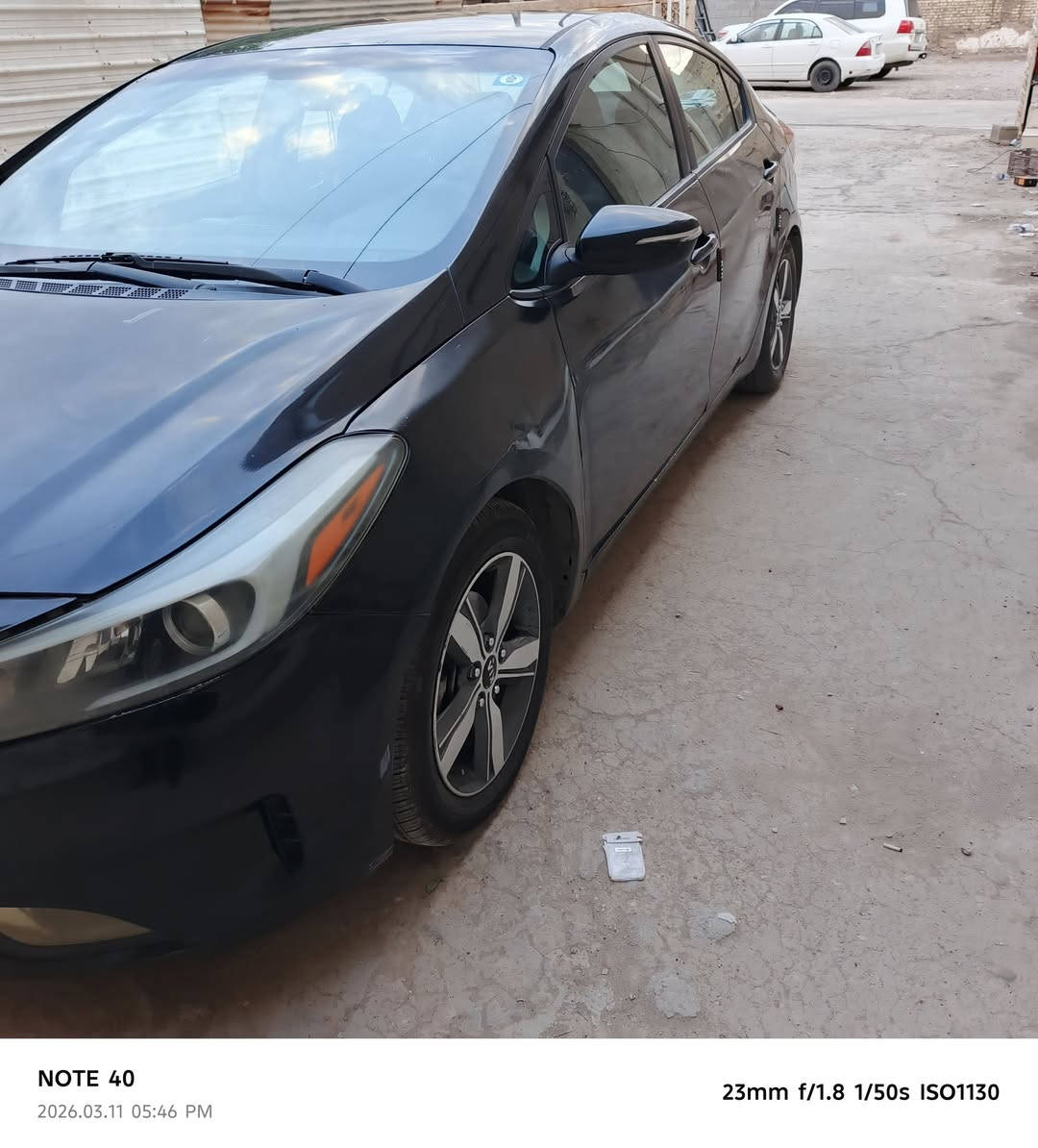 سلام عليكم للبيع سيارة كيه فورتي ١٨وارد أمريكي تخم تاير جديد ويل كب تحكمات استيرن  مكينه الفين دوش المرغوب تدفئة تبريد السعر المطلوب ١٠٨وبيها مجال بسيط للشراي 
هاتف. ***********
