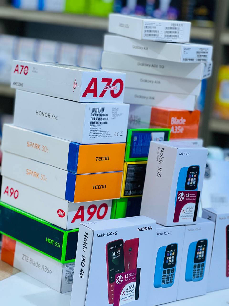 {بسم الله الرحمن الرحيم}

(اللهم صلى على محمد وال محمد)

#يوفر لكم مكتب المصطفى اللهاتف النقال نظام التقسيط المريح 

&يتوفر لدينا جميع الاجهزة وباسعار مناسبة جدا كل ما عليك هوة الاختيار 

#الموقع ناحية تاج الدين منطقة شويفي 
#الاستفسار الاتصال ع رقم ***********//‏‪***********‬‏
#بادارة الحاج احمد كريم مطلك 
              مصطفى كريم مطلك
