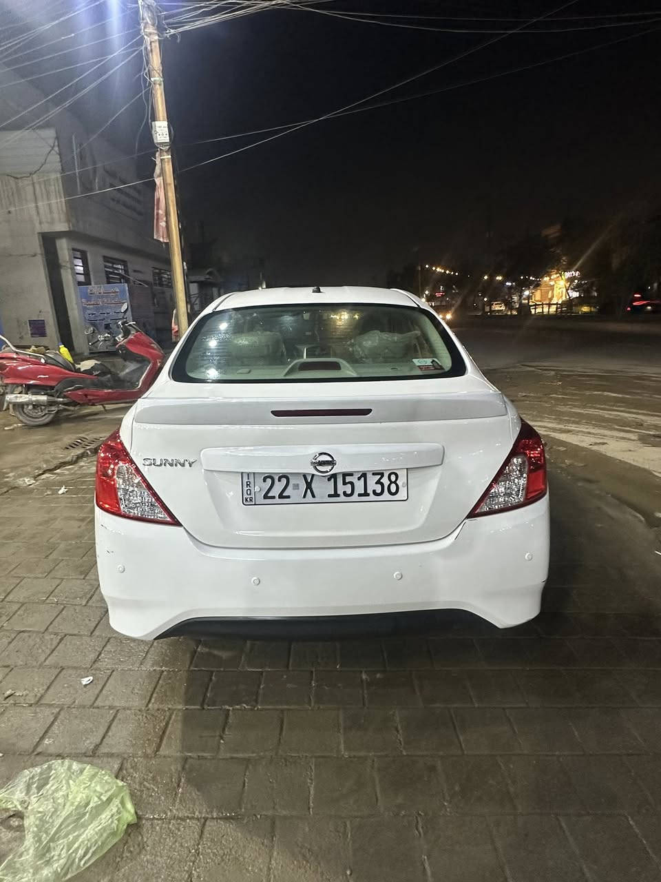 سلام عليكم نيسان سني مصري2025
سيارة ماشيه 10,000 كيلو
رقمها اربيل بسم الشركة
سيارة صافيه زيرو السيارة
ماناقصها شي 
سيارة سعرها 130 ورقه وبيها مجال
مكان السيارة بغداد
***********
