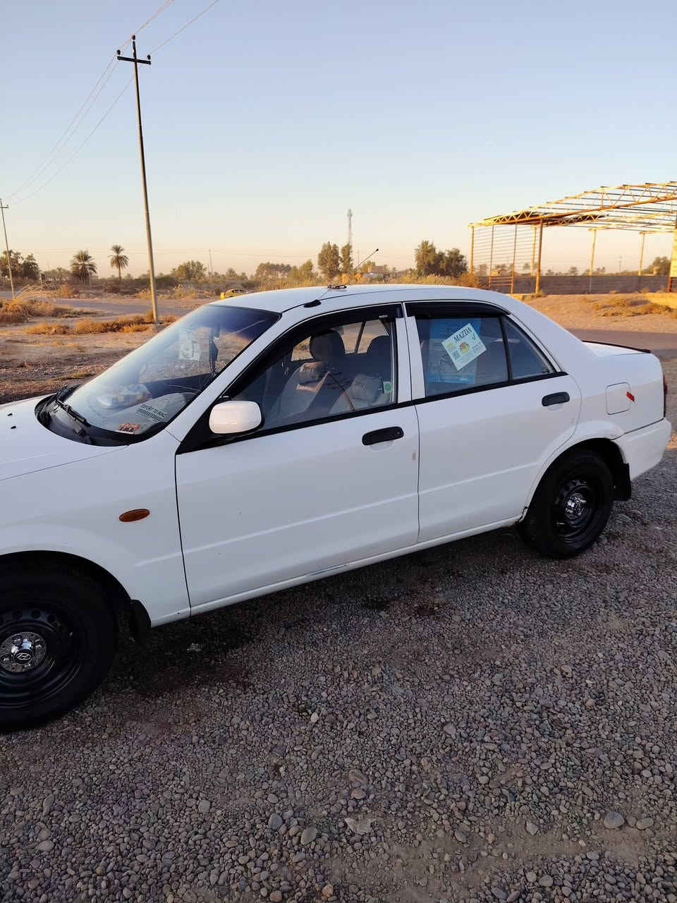 السلام عليكم
مازدا 2001 بلادي كير محرك قبل اسبوع شديتهن
تبريد ثلج. 🥶 قطره صبغ مابيها  .رقم بغداد مشروع وطني
تحويل مباشر صدر جديد .تخم تاير ويل اسود بيكاتجو
باتري البارحه شديته كهربائيات كلها شغاله كلوب واحد ما طافي. لايت زنون شمسي وثلجي اصلي. مراوح جديده مال كصه. 
السعر 65وبيها مجال قليل جدا
مكانها .صلاح الدين الظلوعيه
***********
