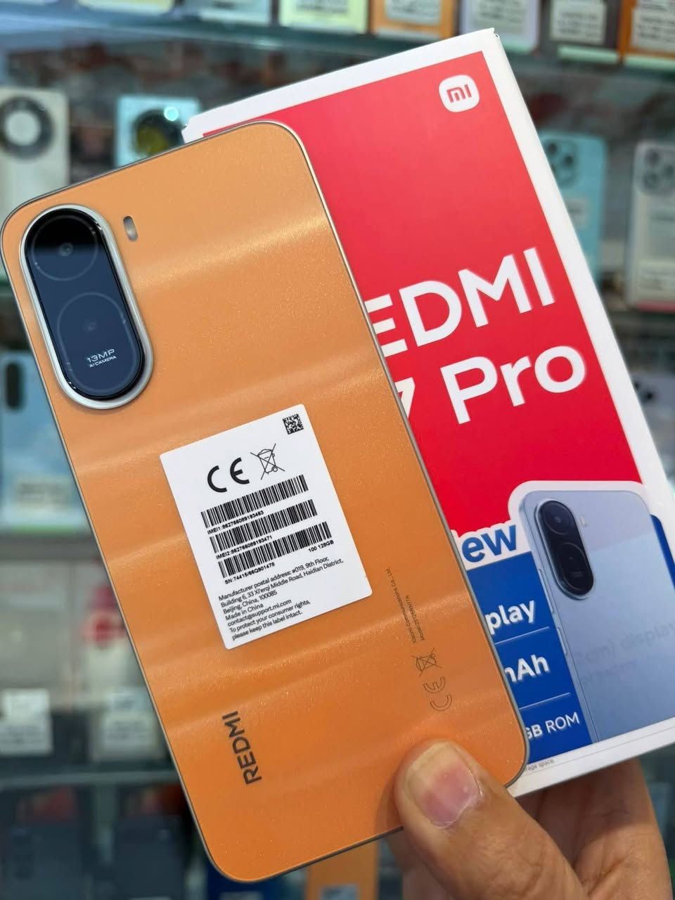 Redmi A7 pro
أحدث جهاز من شركة شاومي
- الشاشة : 6.9 بوصة - 120 هرتز - IPS LCD
- الذاكرة  : 128 
- الرام : 4 
- الكاميرا : 13 + 0.8 ميجابكسل
- المعالج : Unisoc T7250
- البطارية : 6000 مللي أمبير - 15 واط
 👈 مركز القلعه للموبايلات ***********
