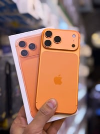 ايفون 17 بروماكس مستخدم نسخة الشريحة  ذاكرة 256  بطارية 100 🔋  نظافة ا...