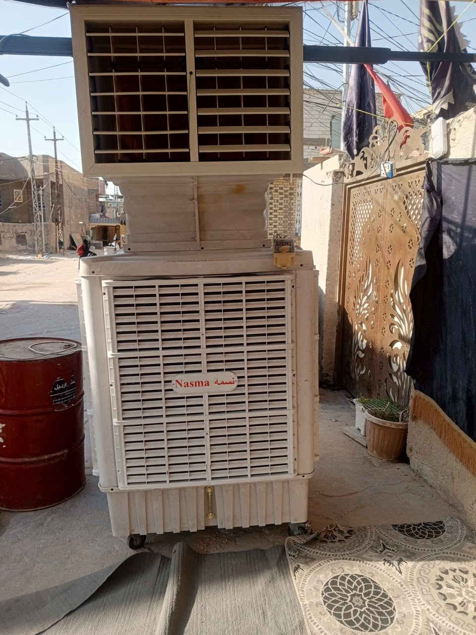 كنفيره الحجم الكبير نضيفه شغاله شرط الفحص السعر 725 او بيها مجال لشراي العنوان نجف حي الميلاد طريق الجنه عمود 135 رقم الهاتف *********** النجف, العراق
