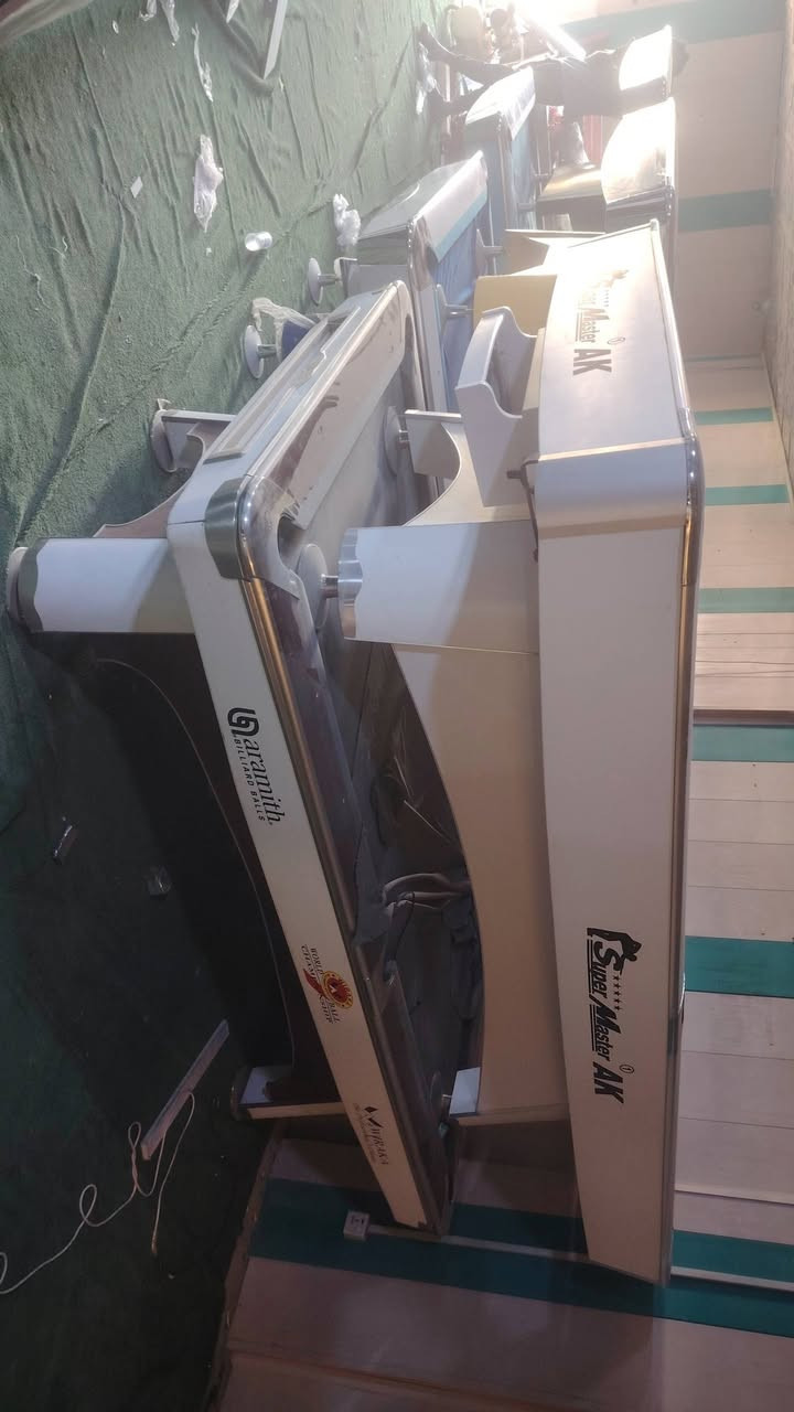ميوزه مستخدم  🎱⬇️ سارع بل حجز وجبت اليوم
☑️✅
يوجد لدينه توصيل 🚛لجميع المحافظات العراق...... ⬇️
☑️✅
ويوجد لدينه كادر مخصص لنصب لميز🎱....نقل وشد .... ⬇️
☑️✅
مع كيوبات طوبات 🎱🎱🎱... ⬇️
...... ⬇️...... 
الستفسار *********** بي واتس📞
