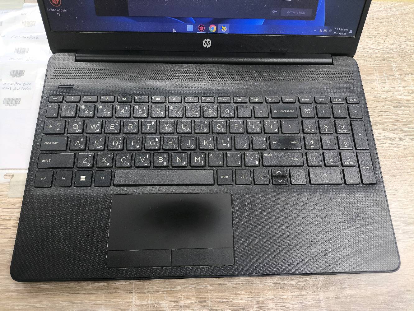 لابتوب hp مستعمل بحالة حيدة جدا الجهاز نسخة الشرق الاوسط و ليس بالة و لا مجدد

المواصفات 
* معالج انتل i7 جيل 11 معالج حديث و مناسب للاستخدام الشخصي و الالعاب
** كرت شاشة nvidia mx 450 2 gb مناسب للبرامج و الالعاب تشغيل اغلب الالعاب
*** رام حجم 8 كيكا نوع ddr4 
**** هارد سريع جدا m.2 nvme 128 gb
***** شاشة بحجم 15.6 
****** بطاية تدوم لمدة ساعتين