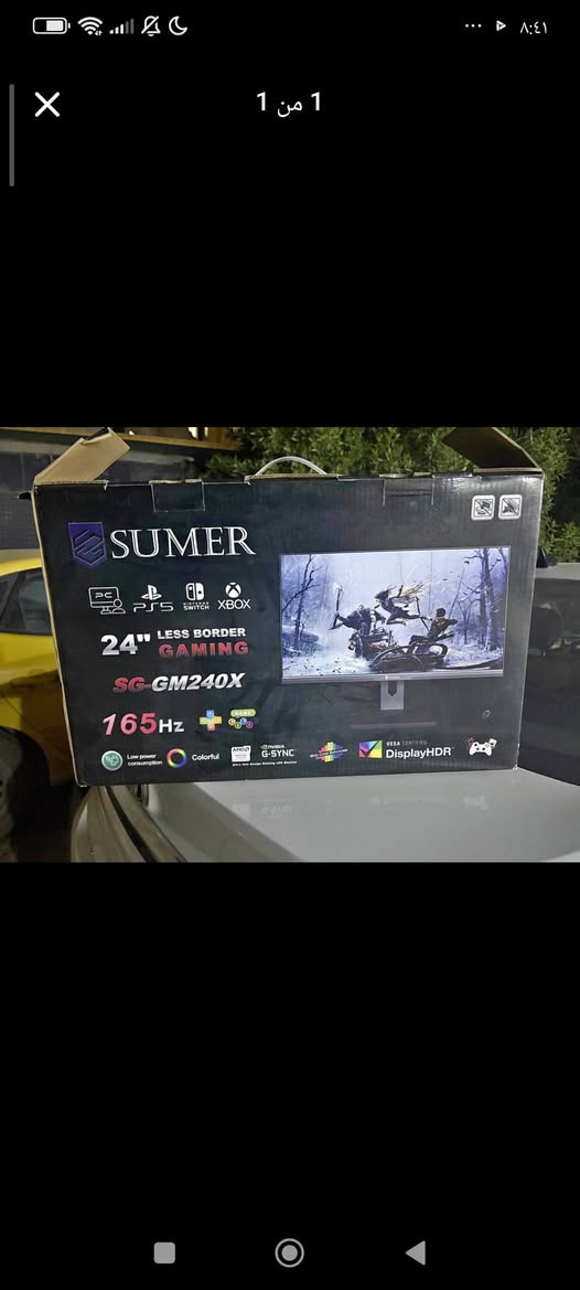 سلام عليكم شباب شاشه كيمنك مال العاب حجم 24 ونص طك كارتون
165hz

دقه HDR

نشر

سعر 100 مكاني بغداد شعب حي اور سبع قصور ***********
