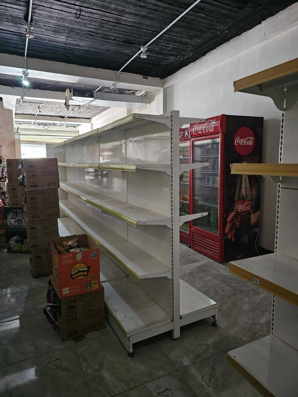 غراض أسواق لبيع عارضات ومجمدات رف ساله جبس عنوان كركوك ***********
