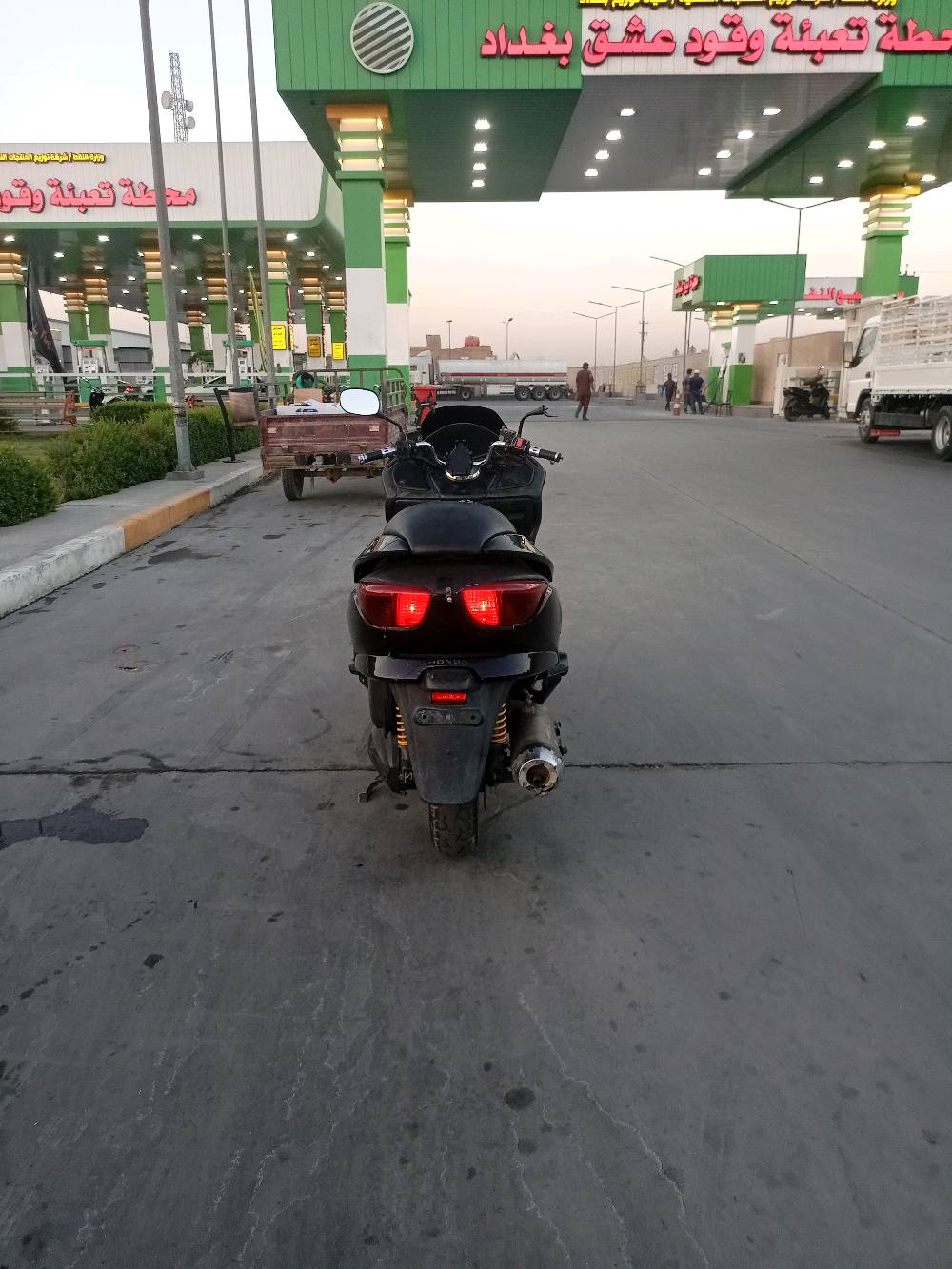 بصمه 8/0دراجه جاهزه بدون نقص مستعجل عالبيع السعر 500الف قفل