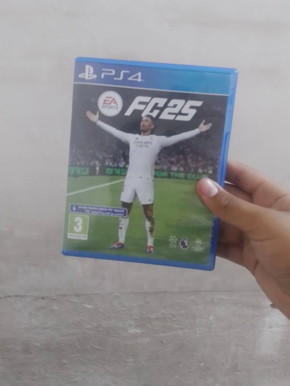 أقراص بلي 4 
فيفا 21 عربي السعر20
مافيا 15
سنايبر 10
فيفا 25 السعر 45


**إذا كنت صاحب هذا الإعلان وتريد حذفه لأي سبب، رجاءا أرسل رسالة إلى الدعم الفني**
