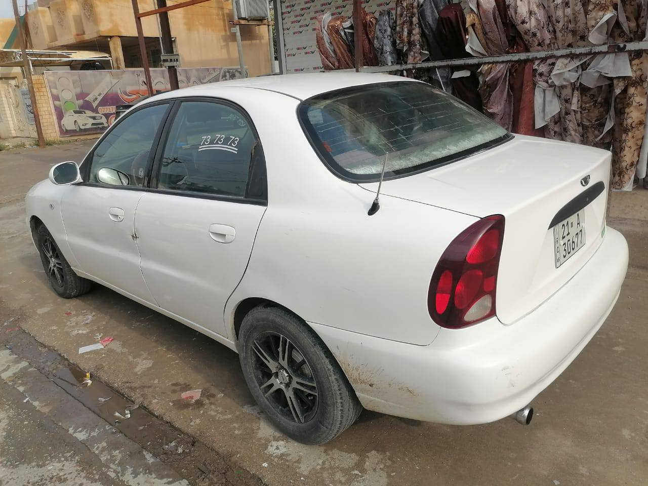 دايو لانوس موديل 2000
سنوي جديد لحد 2030
گير عادي جام كهرباء
شرط تحويل
گير و محرك مضبوط
مصبوغة عام أثر الشخوط
بيهة بعض أماكن معجون و بارد
عنوان كركوك 
سعره 45بي مجال
*********** كركوك, العراق
