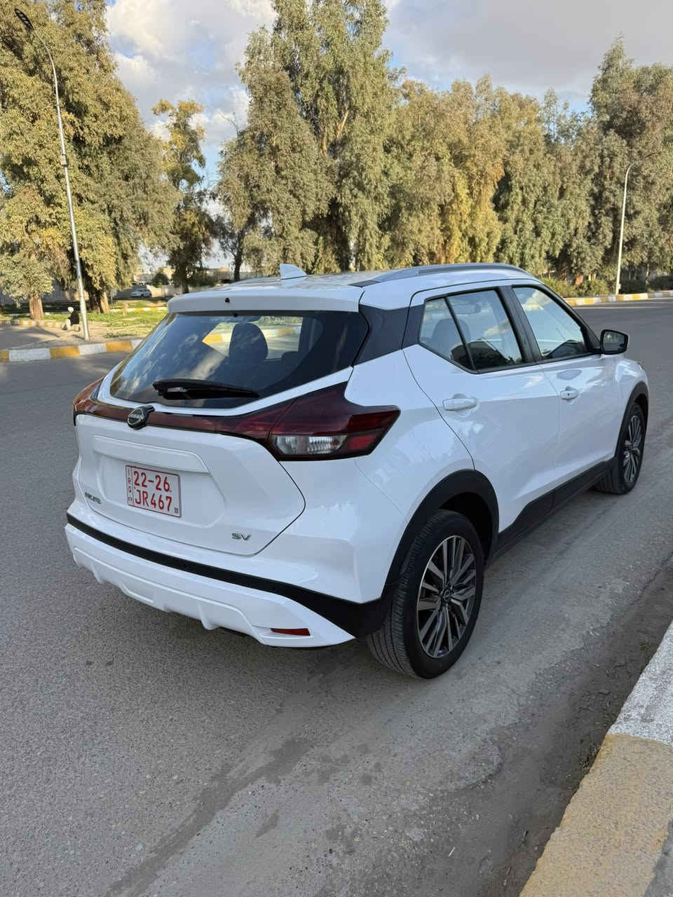 نيسان كيكس 
موديل ٢٠٢٤
مواصفات SV
بدون رقم كاتي
تترقم اربيل سليمانية دهوك
ماشية ٢٨ الف 
ضرر جاملغ وبنيد صبغ بدون شواصي شرط حتى الراديترات بلادية
رقم الشاصي مرفق مع الصور
ايرباك فقط استيرن ومرجع بلادي مال غير سيارة
مكان السيارة كركوك
للاستفسار خاص موجود او اتصال على
 
***********
