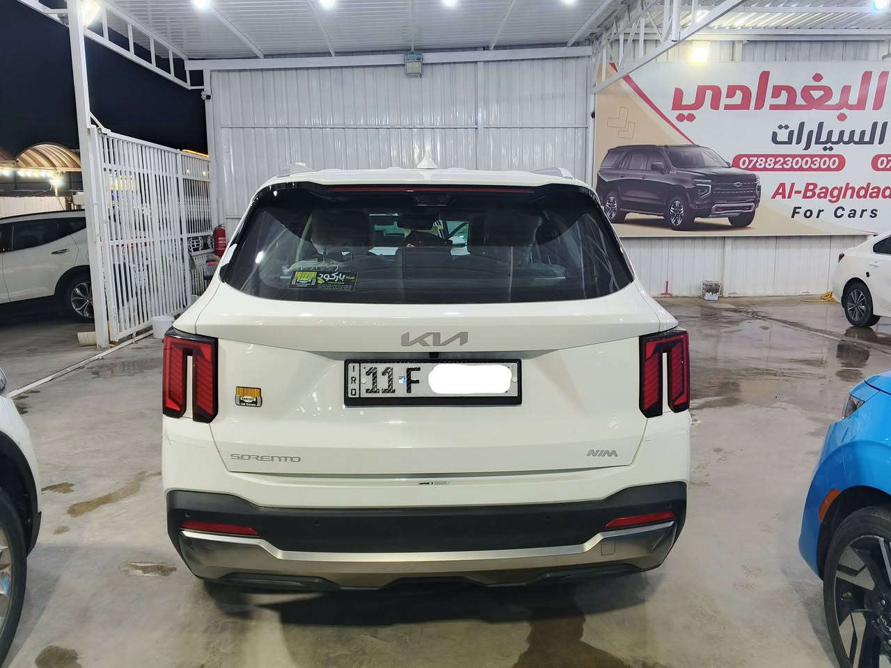 سورنتو 2025
خليجي مكفوله كفاله عامه 
مواصفات فول قماره حديد  رقم بغداد انكليزي بسمي 
دبل كامره  داتشو ويل 20
اناره محيطيه متعدده الالوان((( ماشيه 5 الف يعني زيرو زيرو ))) 
لايت زنون عالي ناصي
لايت خلفي امامي LED
 بعده وضع الشركه سياره
محرك 6 سلندر
كير ماوس
كشنات كهربائي
هندبرك دكمه 
وضعيات قياده 
مساعده منحدرات 
جنطه كهرباء
تشغيل عن بعد 
بردات خلفيه
شاشه متصل  
شاحن وايرلس 
كيجات متغير الكتروني وعادي
نقطه عمياء
شاشه لمس متغير التحكم 
ستيرن فول تحكم
7راكب
الاناره الداخليه LED
دخول بصمه ذكي
حساس امامي
حساس خلفي
قبضات الباب الالمنيوم 
مري شفط
حاملات اكواب 
جام 4 AOT
تشغيل عن بعد..

السعر 330 وبيها مجال ماكو هيج سعر  السيارة زيرو ماشية 5 الف السيارة بعدهي جديدة 
المكان نجف الاشرف 
رقم صاحب السيارة 
‏‪***********‬‏
